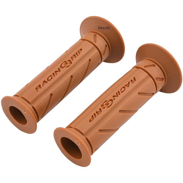 811358 ポッシュ POSH レーシンググリップ 貫通タイプ φ22.2mm用 左右セット ベージュ