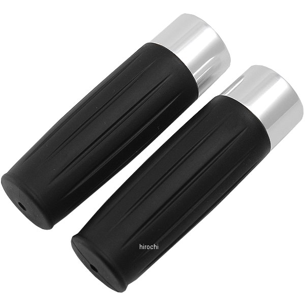 811560 ポッシュ POSH バレルリムグリップ φ22.2mm用 左右セット 黒/シルバー