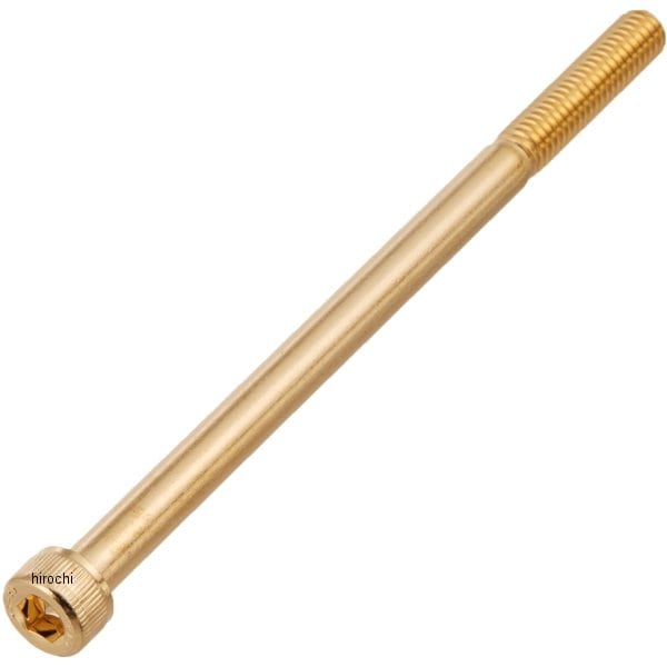 811640-100 ポッシュ POSH ステンレスキャップボルト 24Kメッキ M6x100 1個入り