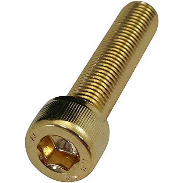 811660-045 ポッシュ POSH ステンレスキャップボルト 24Kメッキ M10X45 1本入り