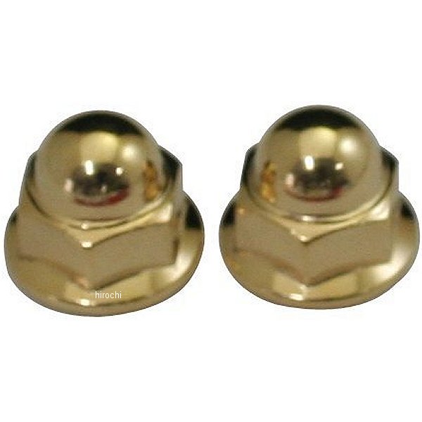 811685-06 ポッシュ POSH ステンレスフランジ付き袋ナット 汎用 M6 P1.00 24Kメッキ 2個入り