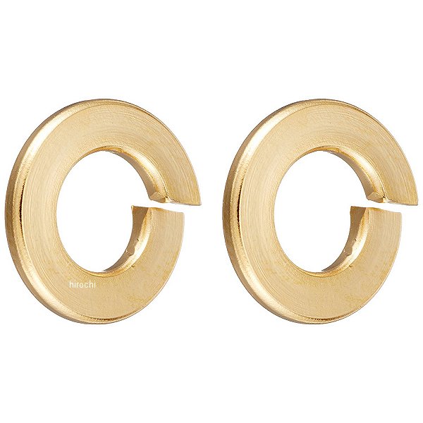 811695-08 ポッシュ POSH ステンレススプリングワッシャー 汎用 24Kメッキ M8 2個入り