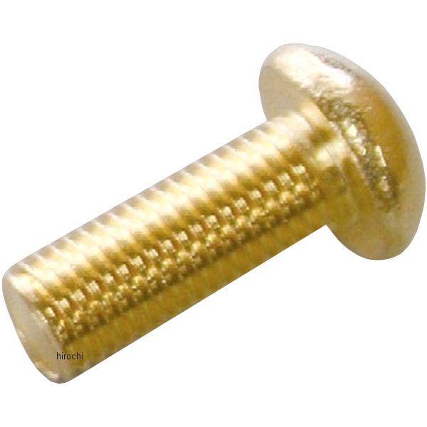 811840-025 ポッシュ POSH SUS304 六角穴付きボタンキャップボルト M10x25 P1.25 24Kメッキ