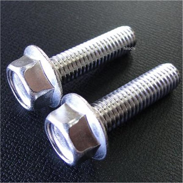 8138 ビーアールシー BRC ステンレス リアマスター取付ボルト(フランジボルト)  2本 Z400FX、Z400GP、GPZ400F