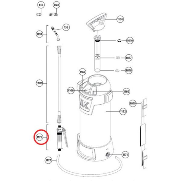 81875816 251-4290 ゴイツパー iK コンプリートトハンドル(METAL、INOX/SST用)