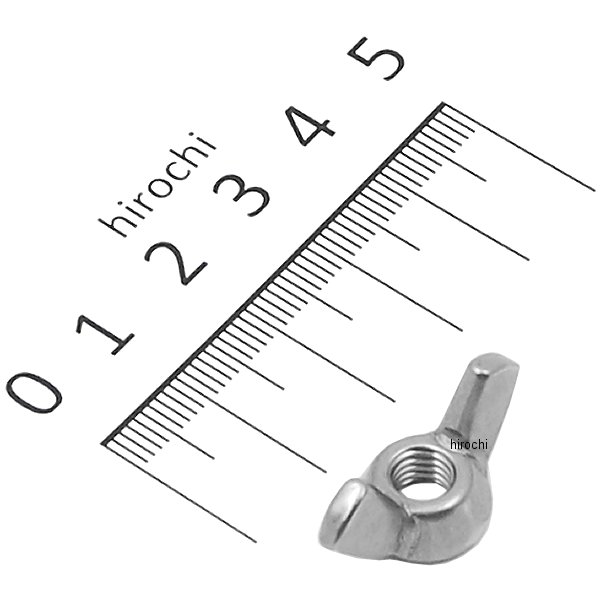 820735-06 ポッシュ POSH ステンレス鍛造蝶ナット M6 P1.0 1個入り