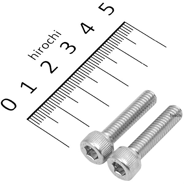 820780-025 ポッシュ POSH SCM435 キャップボルト 三価クロメート M6x25 P1.0 2本入り