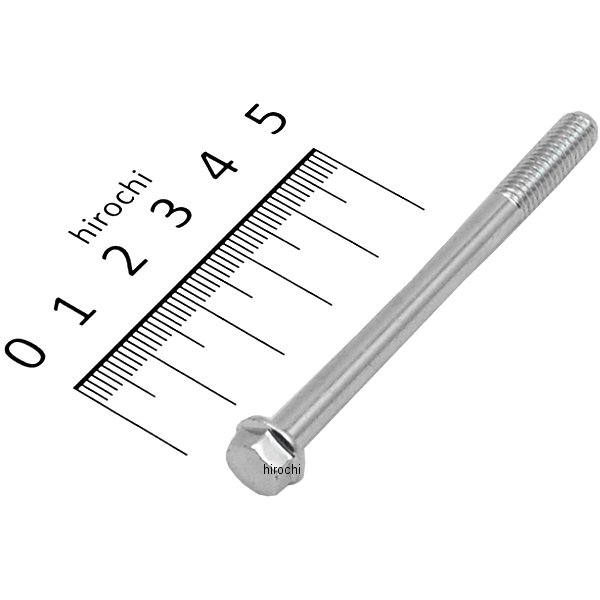 820850-070 ポッシュ POSH ホンダ純正タイプ フランジ六角ボルト ユニクロ M6x70 P1.0 1本入り