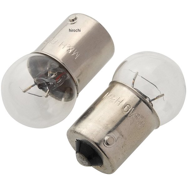 821218 ポッシュ POSH ウインカーバルブ 6V8W クリアー 2個入り