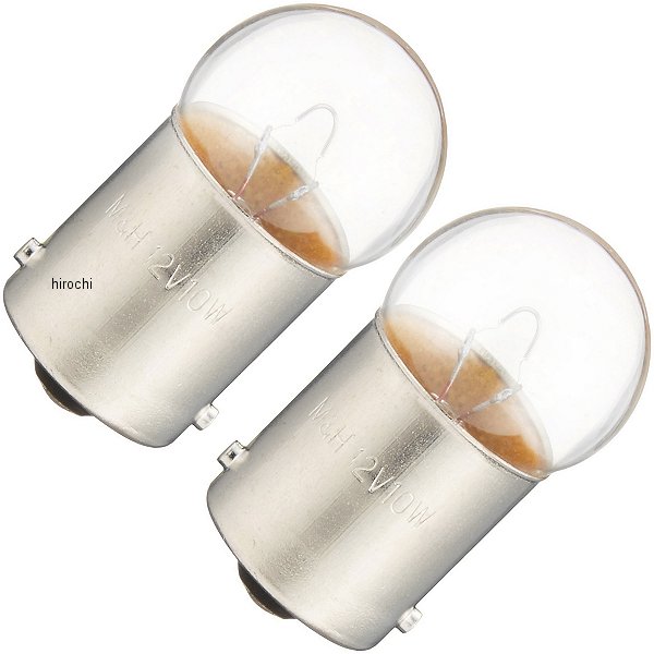 821219 ポッシュ POSH ウインカーバルブ 12V10W クリアー 2個入り