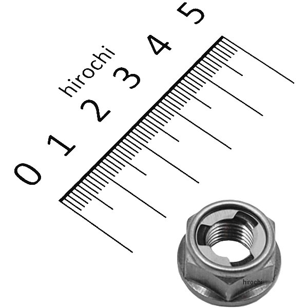 821720-10 ポッシュ POSH SUS304 フランジ付きロックナット M10 P1.25 STD 1個入り