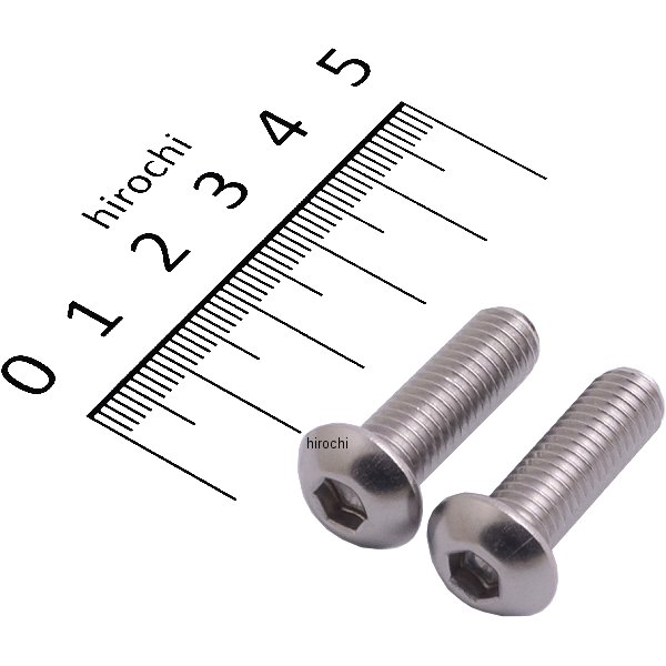 821830-025 ポッシュ POSH SUS304 六角穴付きボタンキャップボルト M8x25 P1.25 ステンレス 2個入り