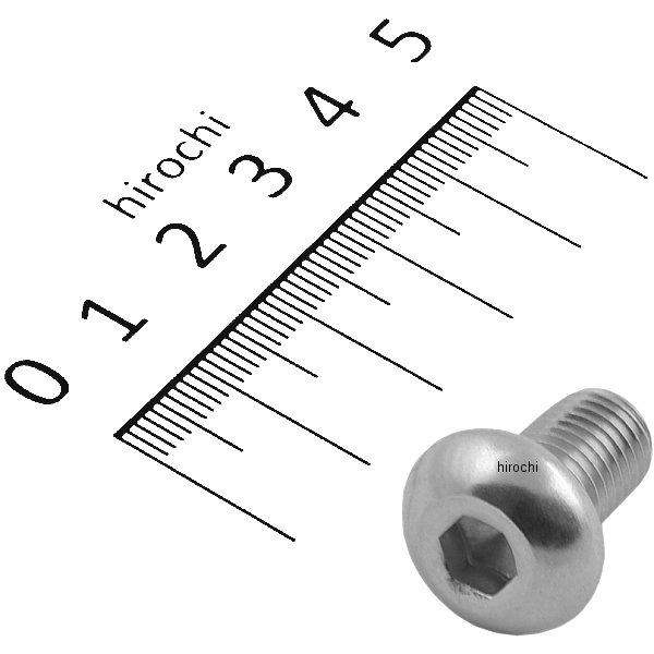 821840-015 ポッシュ POSH SUS304 六角穴付きボタンキャップボルト M10x15 P1.25 ステンレス 1個入り