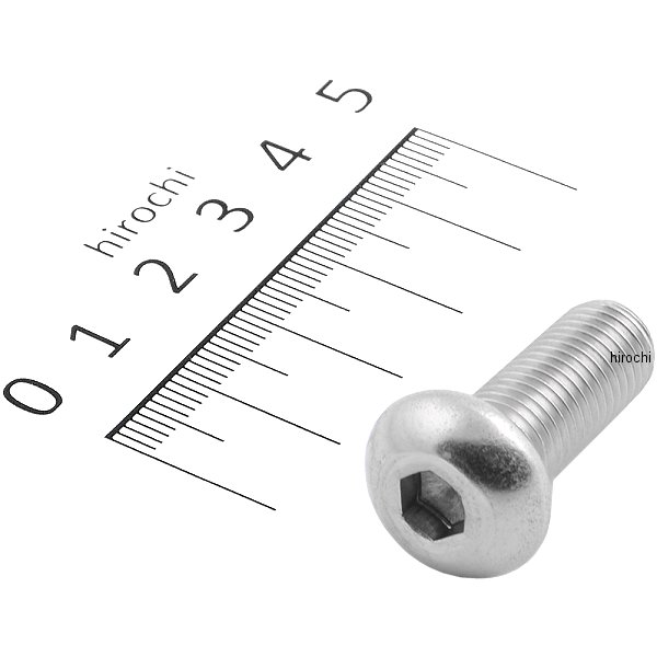 821840-025 ポッシュ POSH SUS304 六角穴付きボタンキャップボルト M10x25 P1.25 ステンレス 1個入り