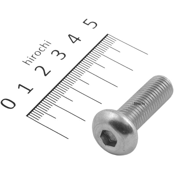 821840-030 ポッシュ POSH SUS304 六角穴付きボタンキャップボルト M10x30 P1.25 ステンレス 1個入り