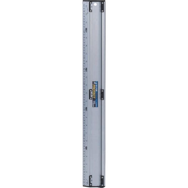 65065 825-2397 シンワ測定(株) シンワ アルミカッター定規 カット師PROTECT 70cm