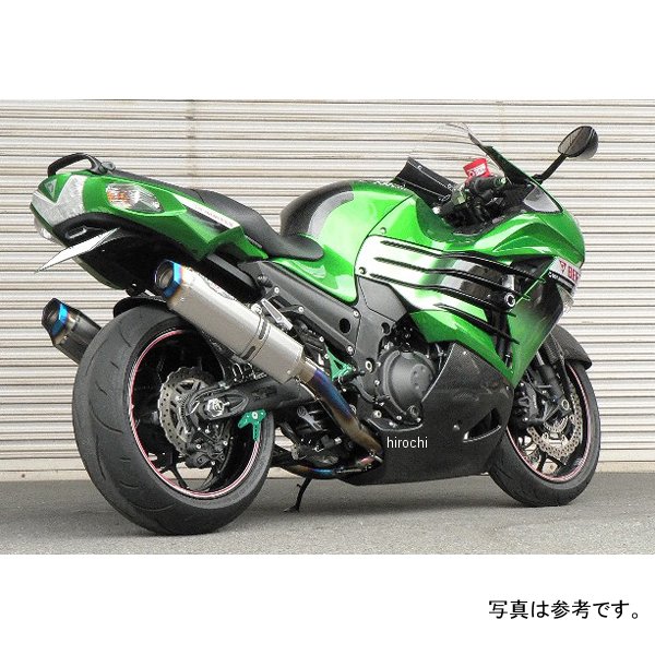 8271-KB6-M1 ビート BEET 補修用サイレンサー ナサートエボリューション TYPE2 左側 12年以降 ZX-14R メタルブラック