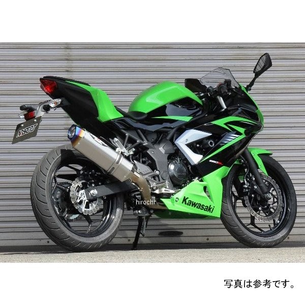 8274-KD2-MB ビート BEET 補修用サイレンサー ナサートエボリューション TYPE2 Ninja250SL メタルブラック
