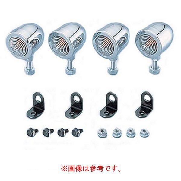 830-0900131B キタコ ウインカーキット ブレッド・ミニ クローム/クリア