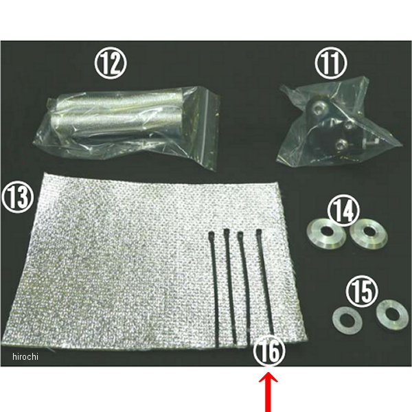 8306-000-00 ビート BEET タイラップセット(4本)B