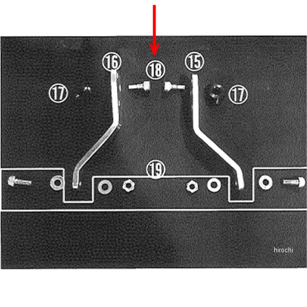 8309-K33-42 ビート BEET ストッパーボルト ZEPHYR1100/RS