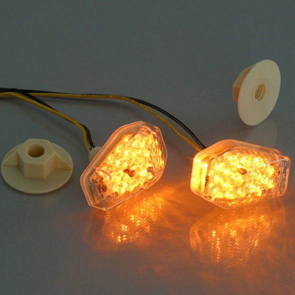 831-0400030 キタコ LEDエアロウインカーランプセット 12V車用 (2個入り)