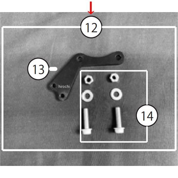 8315-KD1-60 ビート BEET リアアジャスター 取り付け部品SET H2