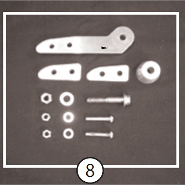 8315-Y50-00 ビート BEET サイレンサー取り付けステーセット MT-07