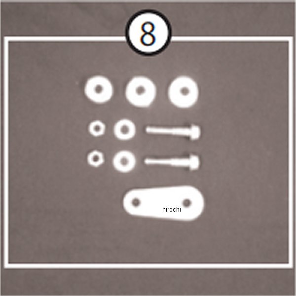 8315-Y53-00 ビート BEET サイレンサー取り付けステーセット YZF-R25