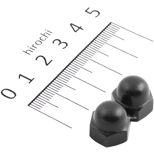 831680-08 ポッシュ POSH ステンレス袋ナット M8 P1.25 スタンダードタイプ 2個入り 黒