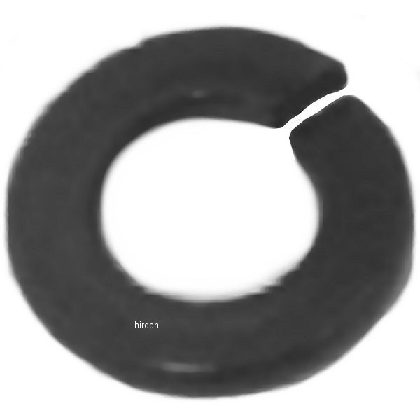 831695-08 ポッシュ POSH ステンレススプリングワッシャ M8 スタンダードタイプ 2個入り 黒