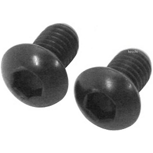831820-010 ポッシュ POSH SUS304 六角穴付ボタンキャップボルト 汎用 M6x10 P1.00 黒 ステンレス 2本入り