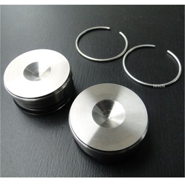 8346 ビーアールシー BRC ステンレス フロントフォークトップボルト(左右) 79年-81年 Z400FX E1~E3