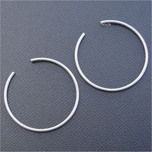 8347 ビーアールシー BRC フロントフォークトップボルト用ステンレス サークリップ (左右) Z400FX、Z400GP、GPZ400F