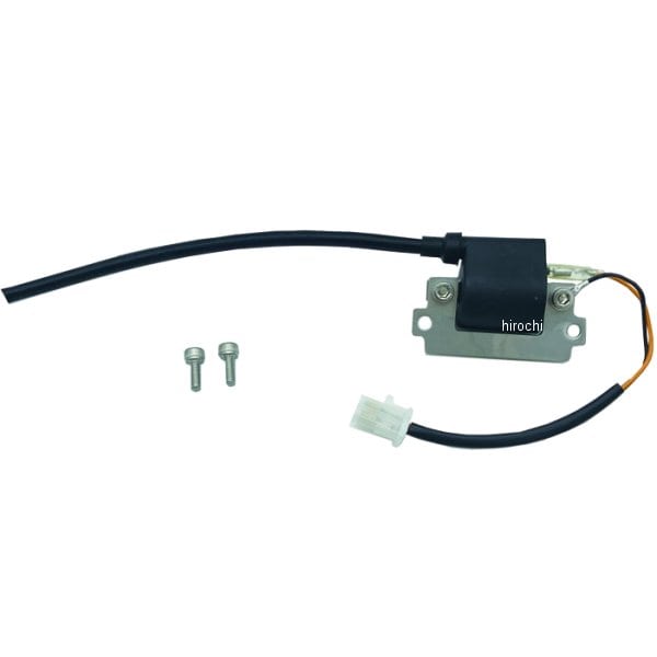 838014-09 ポッシュ POSH レーシングIGコイル スピードプロツインシリコンプラグコード付 92年以前 SR400/500 キャップ無し 黒