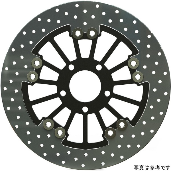 84-73-190 サンダーバイク フローティング ブレーキ ディスク Spoke 300mm ポリッシュ