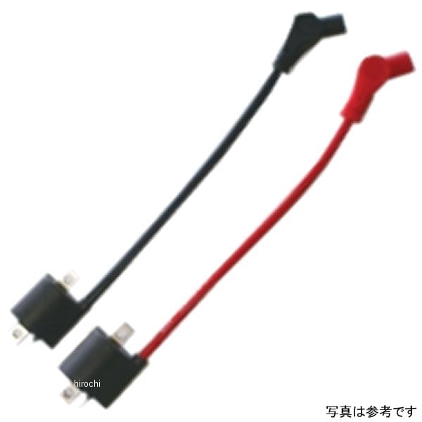 841014-09 ポッシュ POSH レーシングIGコイル スピードプロツインシリコンプラグコード付 93年以降 キャップ無し SR400/500 黒