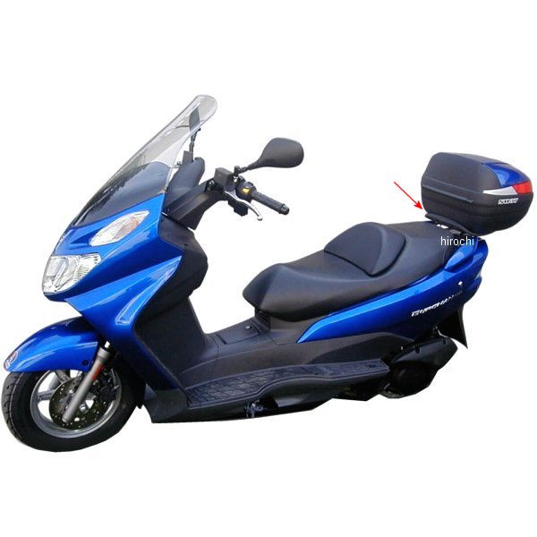 S0BR12ST シャッド SHAD トップマスターフィッティングキット 02年-06年 バーグマン150、バーグマン125