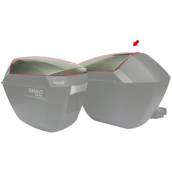 D1B23E15 シャッド SHAD カラーパネル SH23専用 チタニウム