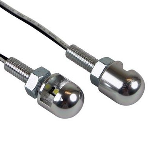 85-83413 GOODS グッズ LEDナンバー照明ボルト ポリッシュ