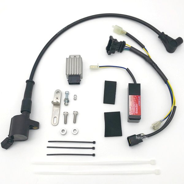 852710-09 ポッシュ POSH スーパーIGコイルキット S/プロツインプラグコード付 CT125ハンターカブ JA55-100 黒