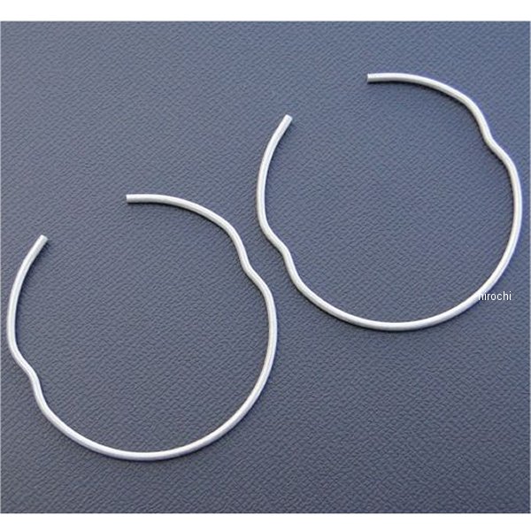 8547 ビーアールシー BRC ステンレス フロントフォークオイルシールストッパーリング 2個 Z250FT