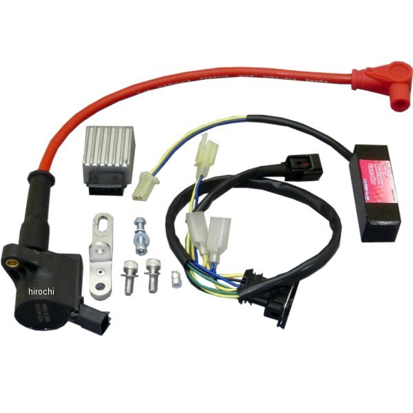 858710-04 ポッシュ POSH SUPER IG COILKit S/プロツインプラグコード赤/赤 クロスカブ 50/110