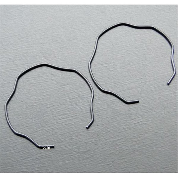 8591 ビーアールシー BRC フロントフォークオイルシール用ストッパーリング 2個 ゼファー400全機種、ゼファー400χ