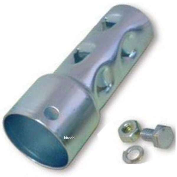 8600-1229 ガッツクローム 4インチバッフル 1-3/4インチドラッグパイプ用