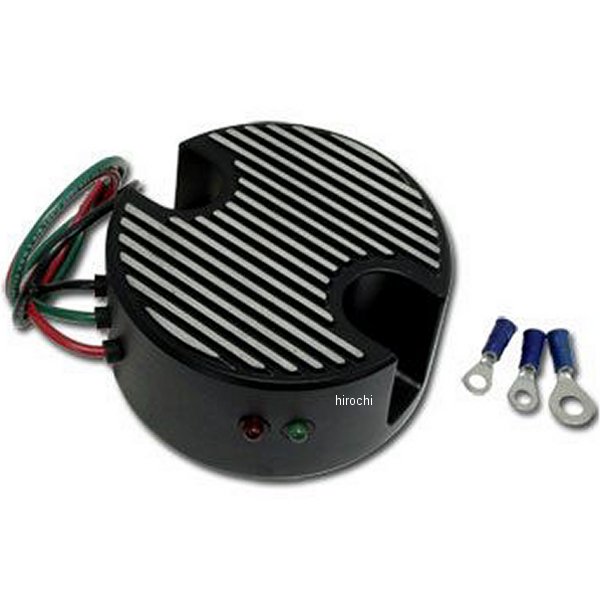 8600-8395 ガッツクローム レギュレーターエンドカバー チャージランプ付き