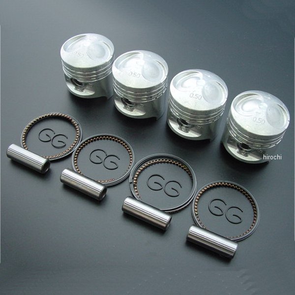 8612 ビーアールシー BRC 52.5φピストンキット(0.5オーバーサイズ) 407cc Z400FX