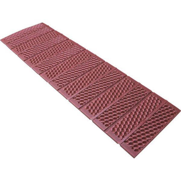 86196 361-8882 角利産業(株) KAKURI 折りたたみクッションマット シングル レッド