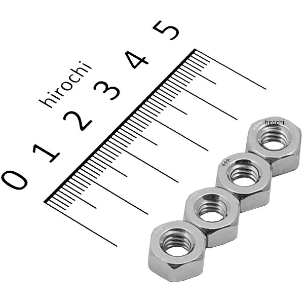 866044 ポッシュ POSH ステンレス六角ナット 1/4インチ-20