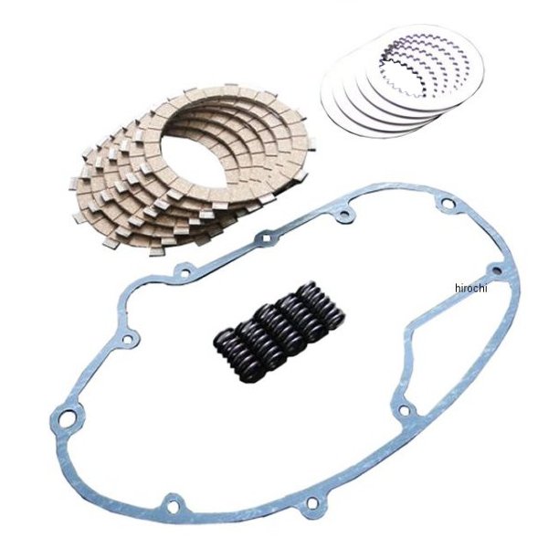 8687 ビーアールシー BRC 純正クラッチキット 17点 鉄板付き 70年-80年 KH250全車種、SS250